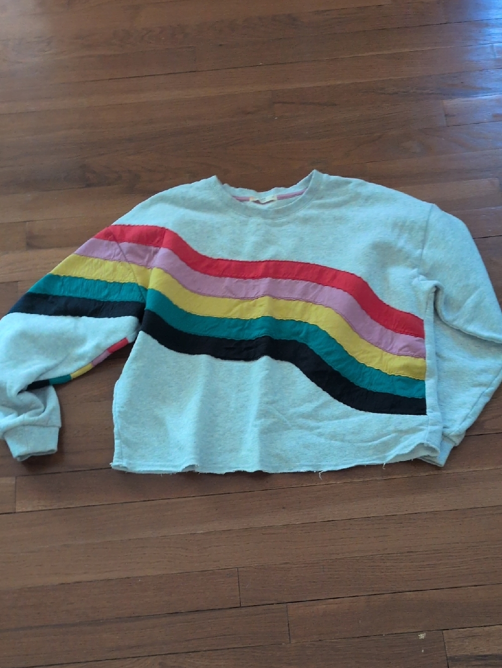 Marine Layer Cropped Sweatshirt Size Small